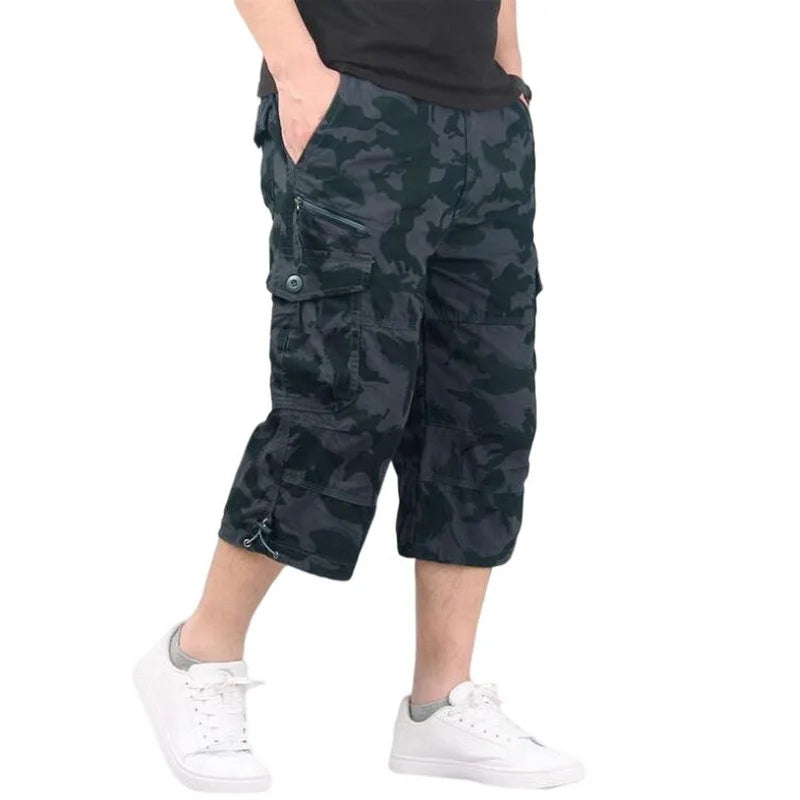 Jermaine - Graue lässige Cargo-Shorts