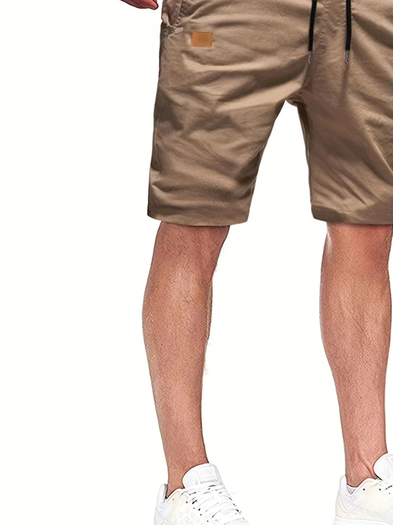 Kaye - Lässige Khaki-Cargoshorts