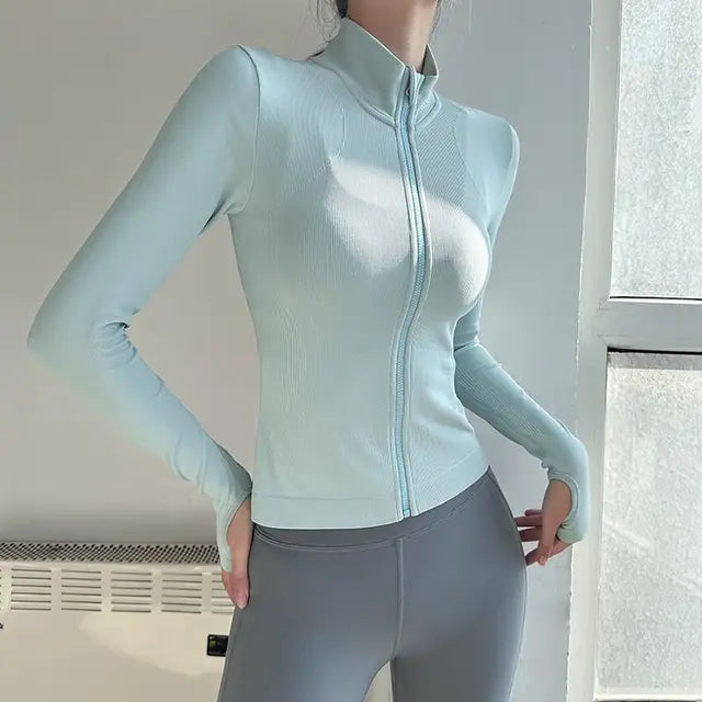 Angela - Rosa Slim Fit Sportjacke