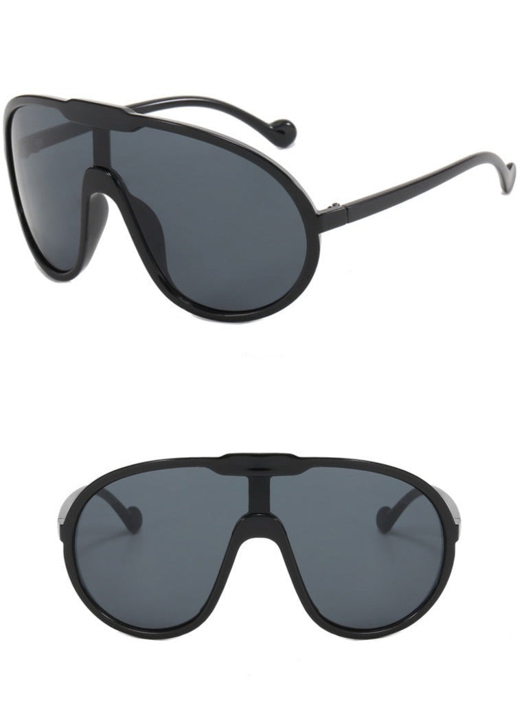 Winddichte Outdoor-Sonnenbrille mit großem Rahmen