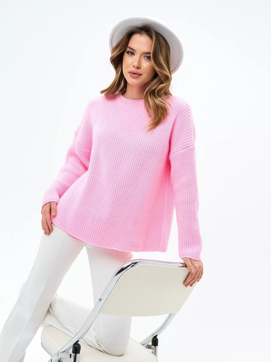 Entspannter Oversize-Strickpullover