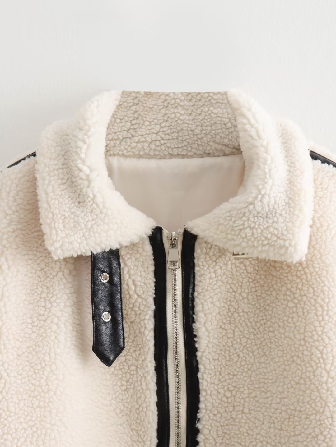 Lily | Elegante Shearling Jacke