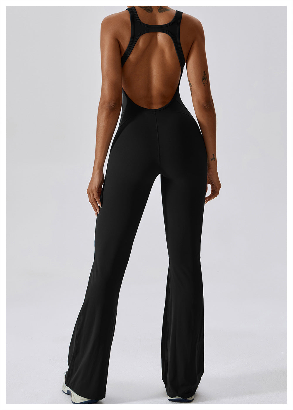 Cheyanna - Vielseitiger Grauer Jumpsuit