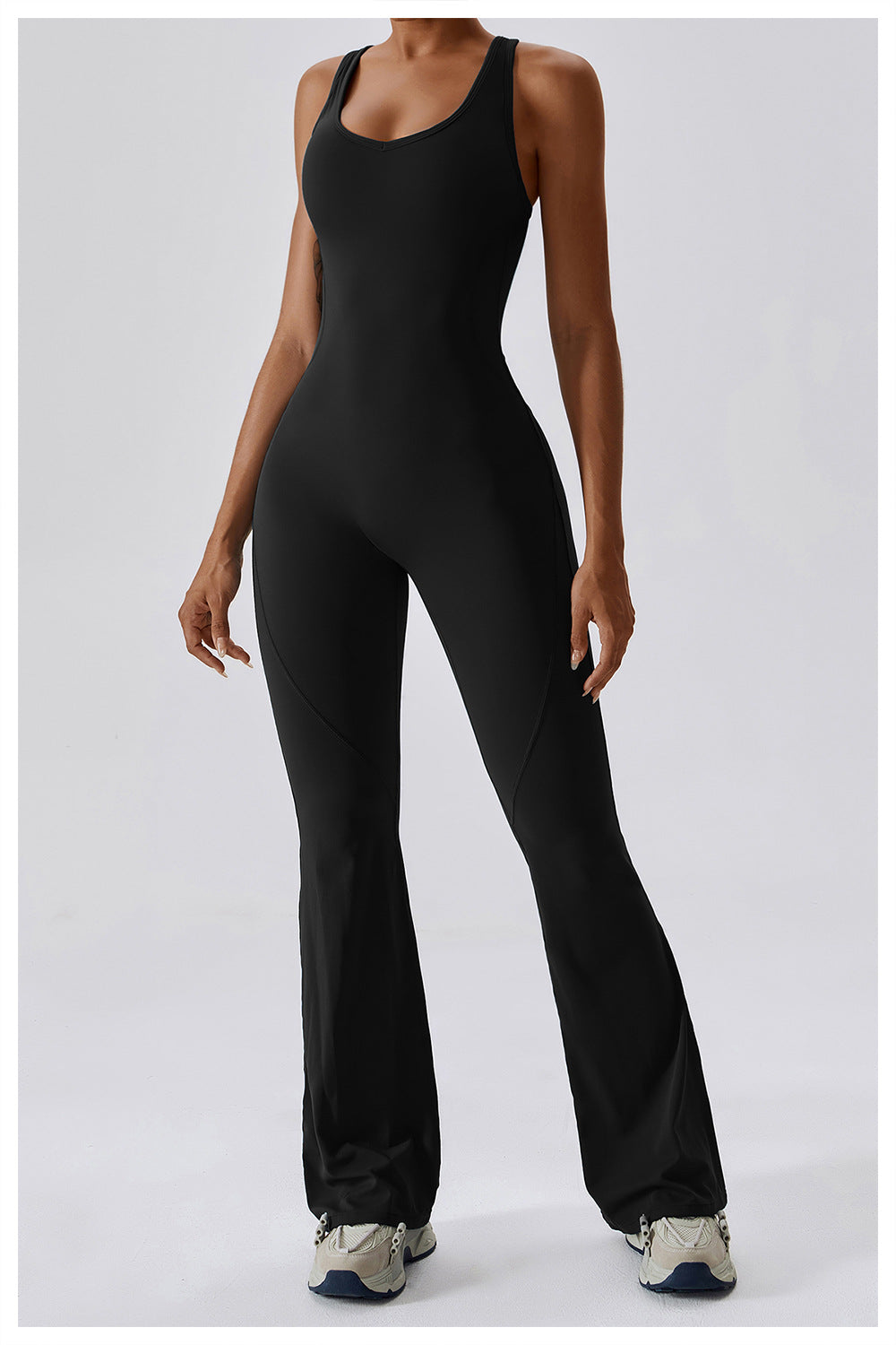 Cheyanna - Vielseitiger Grauer Jumpsuit