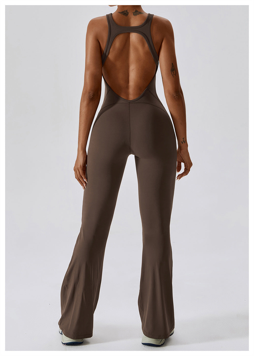 Cheyanna - Vielseitiger Grauer Jumpsuit