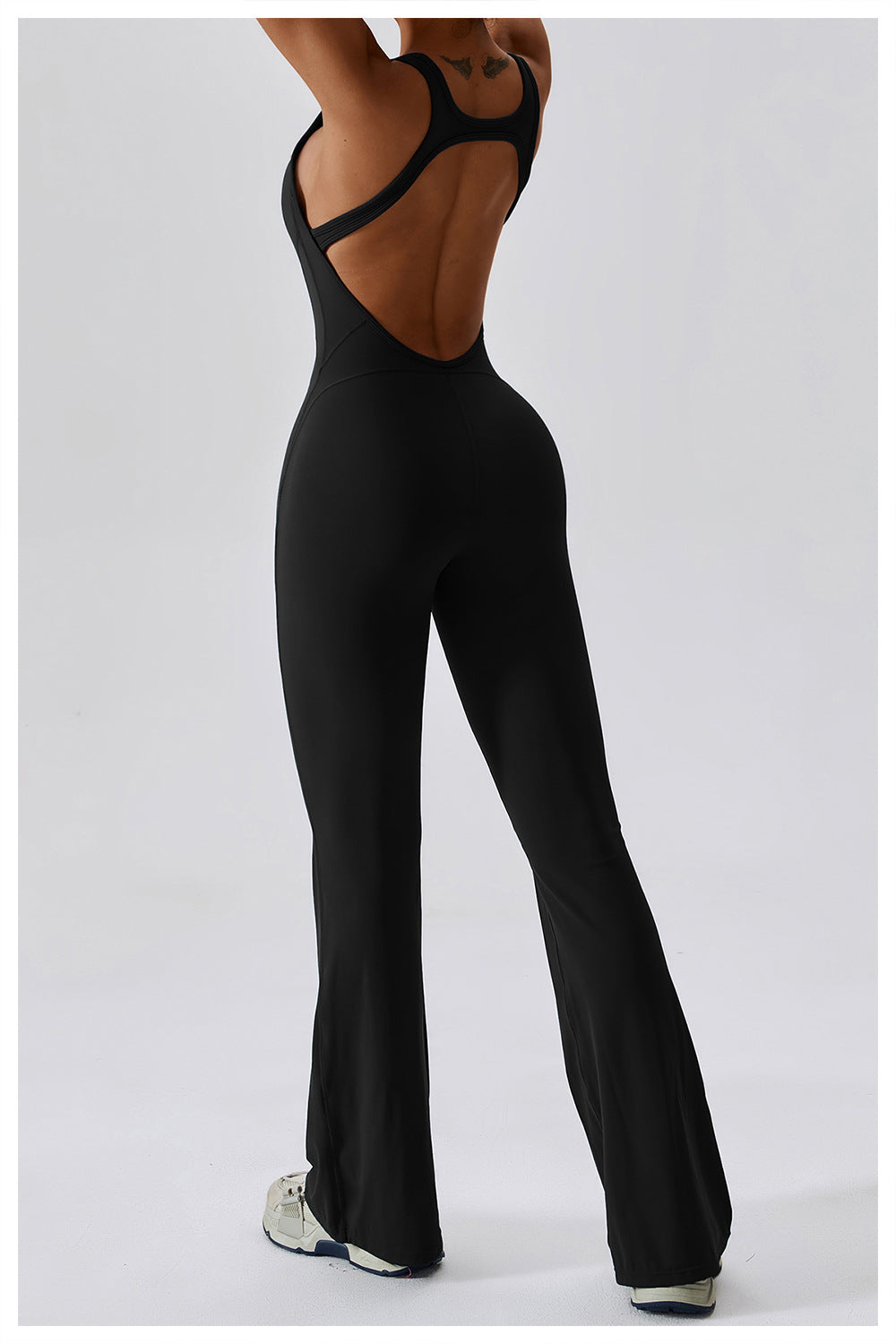 Cheyanna - Vielseitiger Grauer Jumpsuit