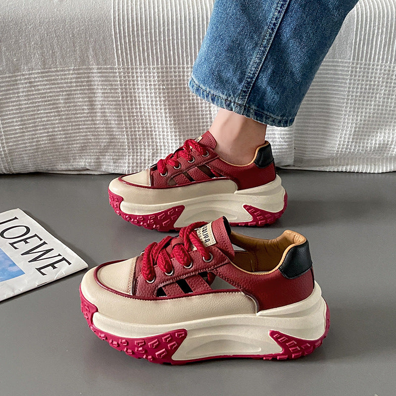 Rote Orthopädische Sneakers - Mira