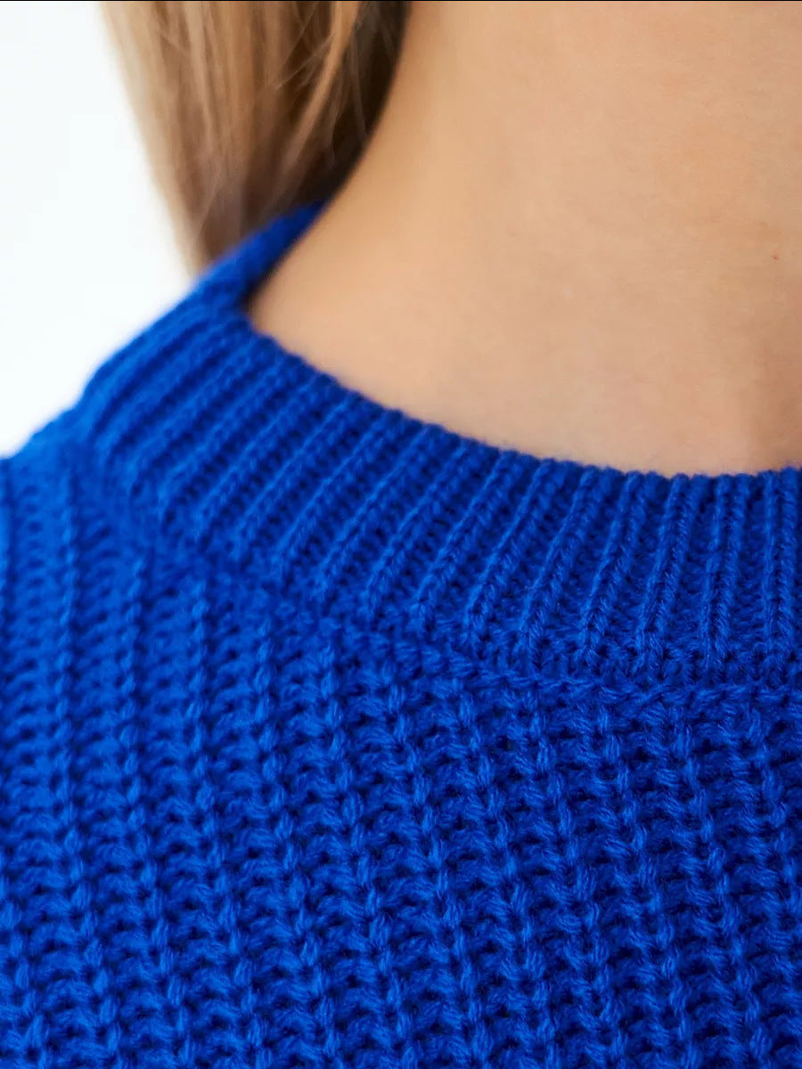 Entspannter Oversize-Strickpullover