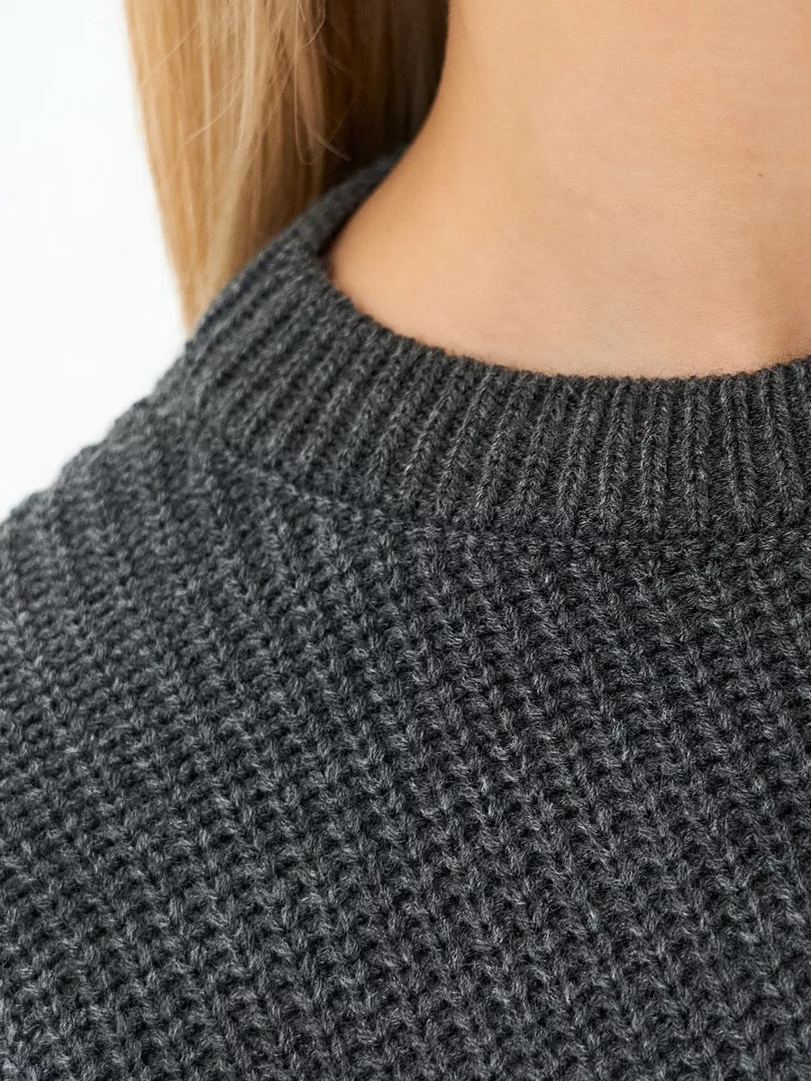 Entspannter Oversize-Strickpullover