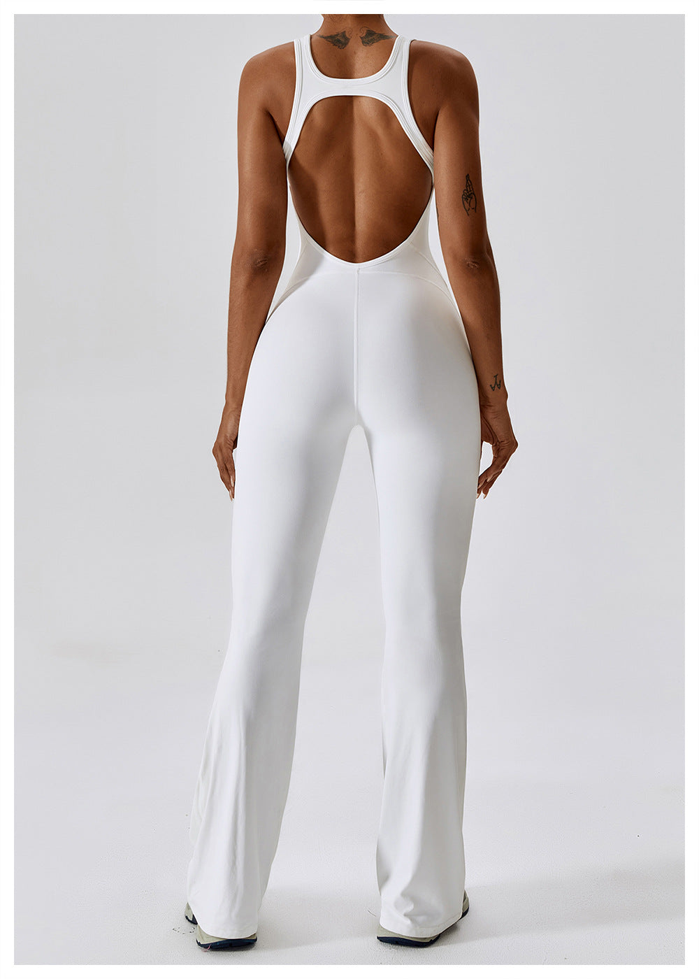 Cheyanna - Vielseitiger Grauer Jumpsuit