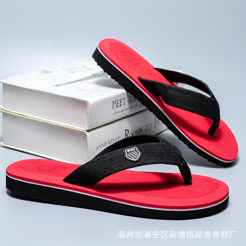 Walnussbraune Orthopädische Flip-Flops - Kai