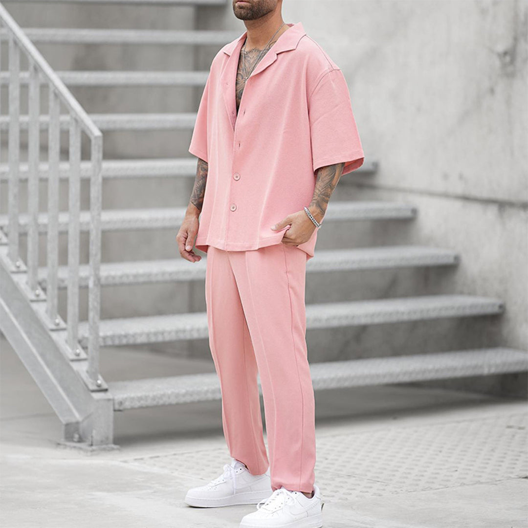 Milo - Rosa Casual Herrenset