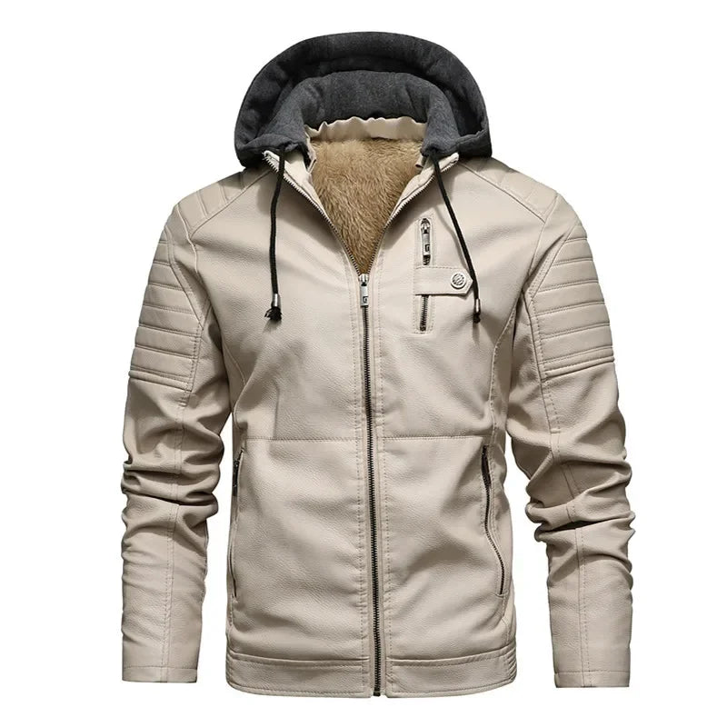 Stylische Lederjacke für Männer