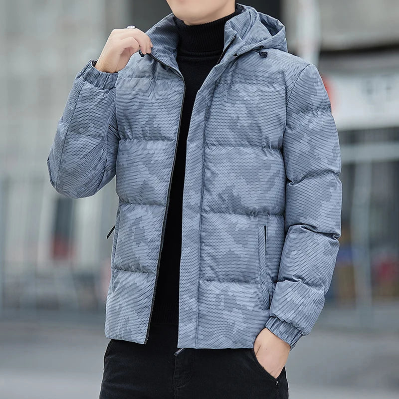 Männliche Winterjacke für Männer