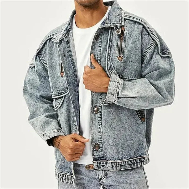 Erstaunliche Denimjacke für Männer