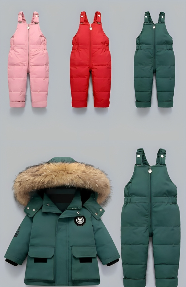 KIDDY | Winter Set - Kinderjacke + Jumpsuit