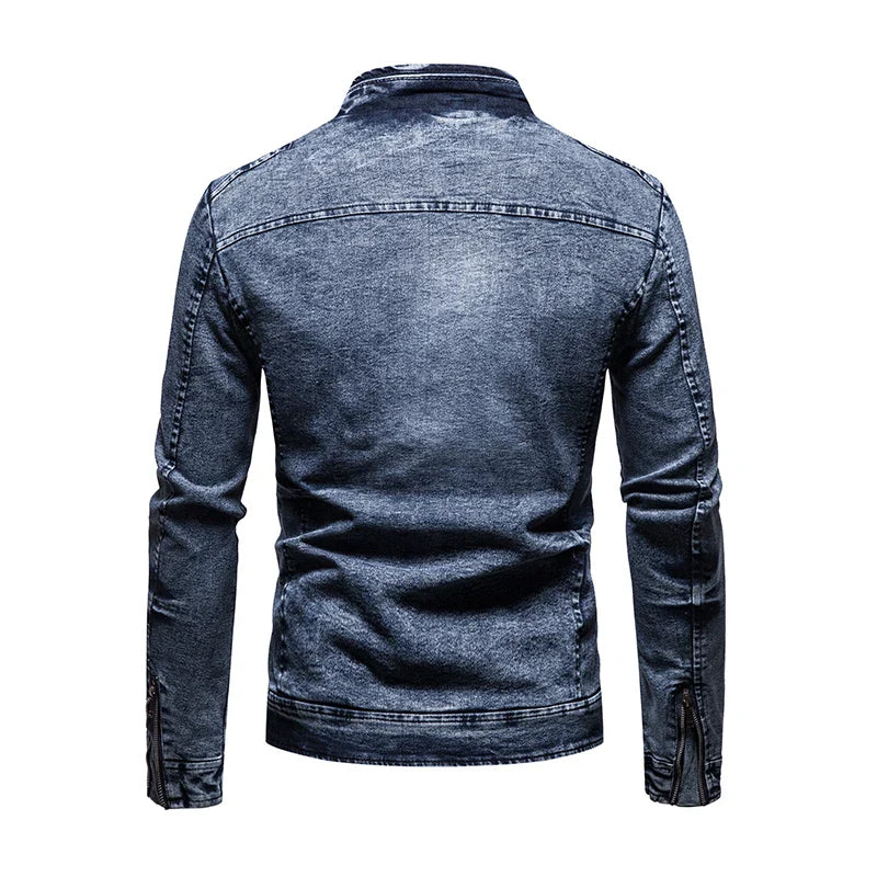 Gunther™ | Retro Slim-Fit Jeansjacke