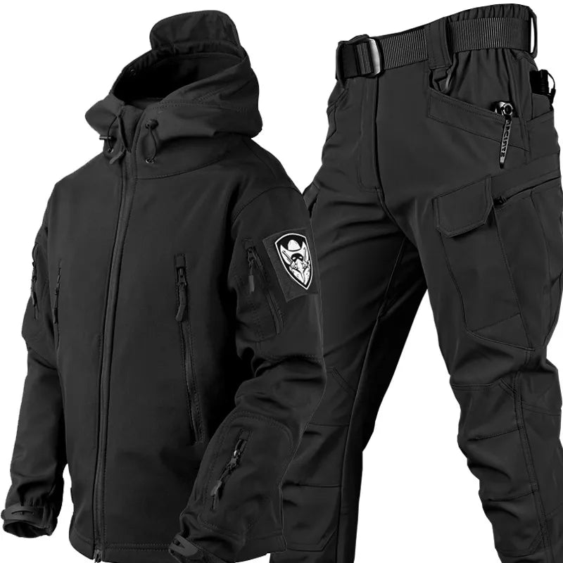 Windjacke und Outdoor-Hose (Kostenlose Hose und Gürtel)