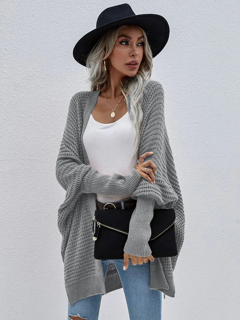 Dia | Oversize cardigan mit fledermausärmeln