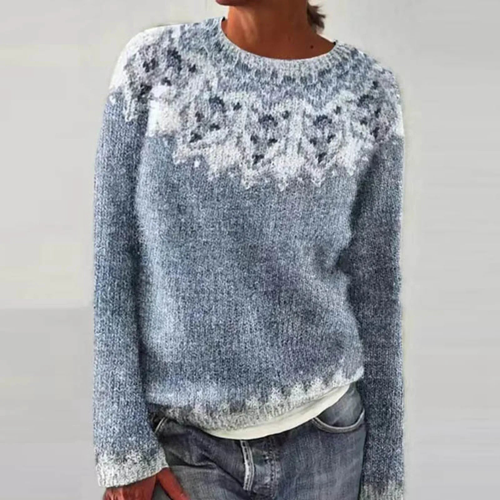 Kuscheliger Strickpullover für Frauen