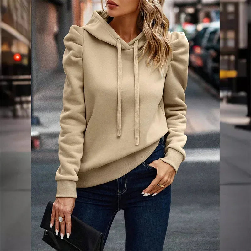 Lily | Dickes hoodie mit kapuze für damen