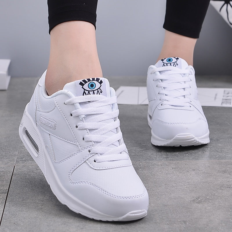 Zoe - Rosa Luftkissen Sneakers