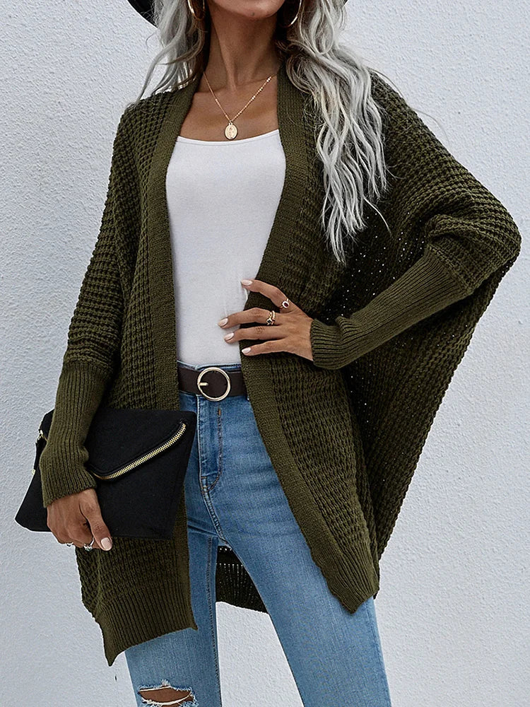 Dia | Oversize cardigan mit fledermausärmeln