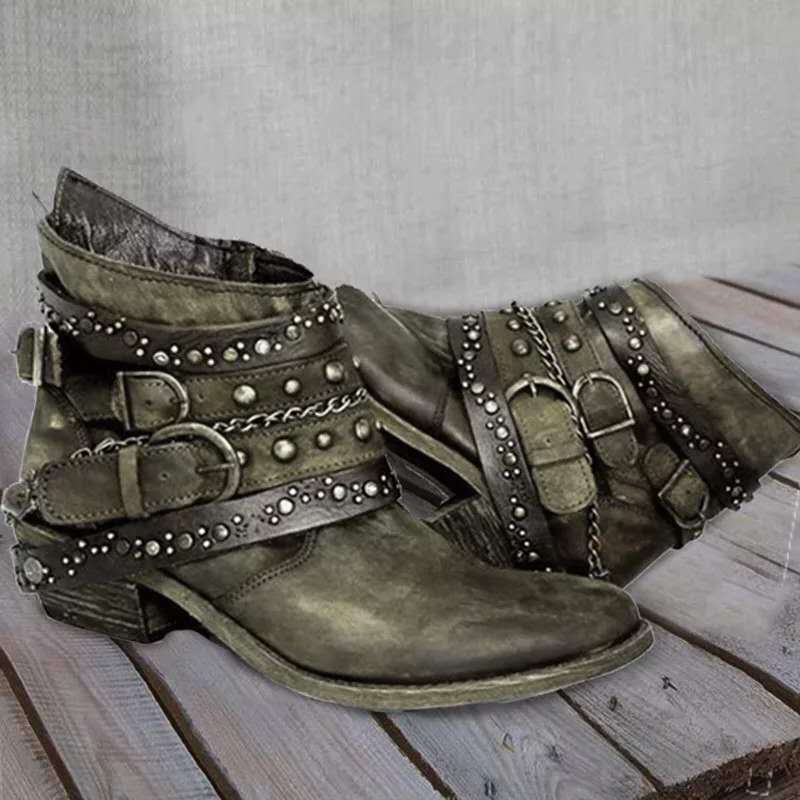 Shantal | Vintage Retro-Stiefel