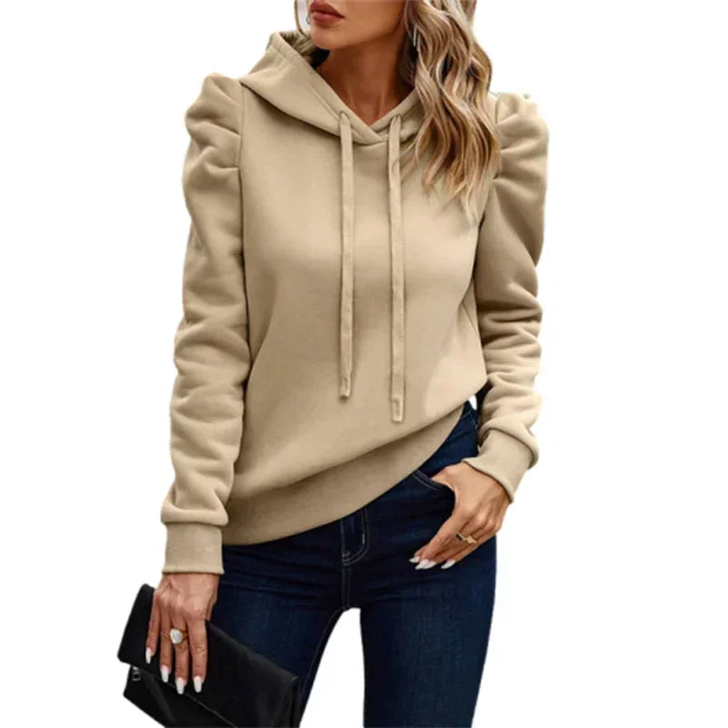 Lily | Dickes hoodie mit kapuze für damen