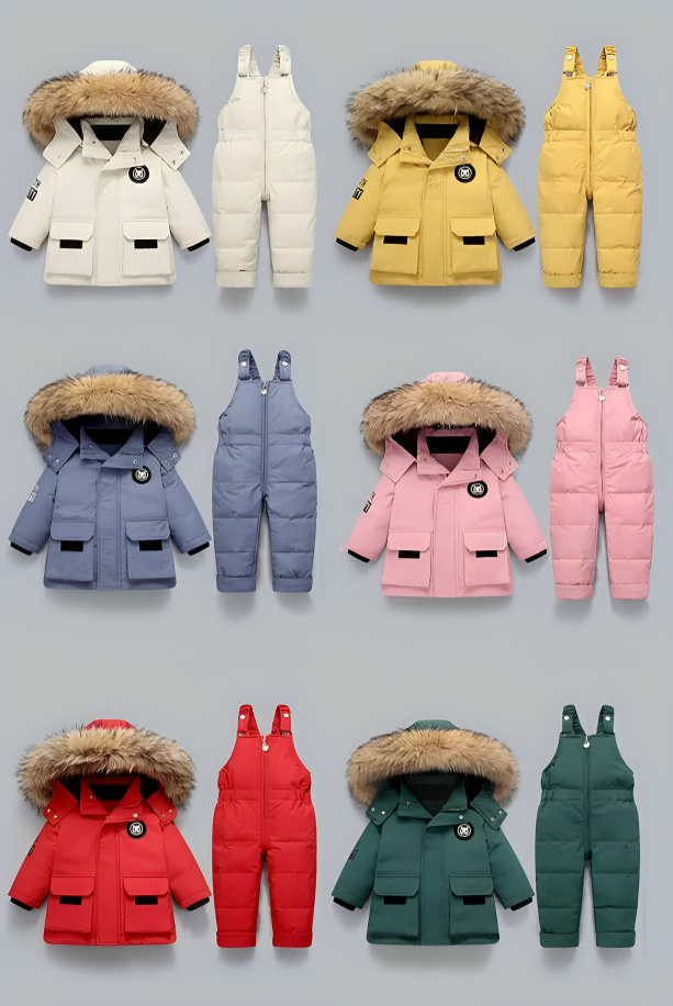 KIDDY | Winter Set - Kinderjacke + Jumpsuit