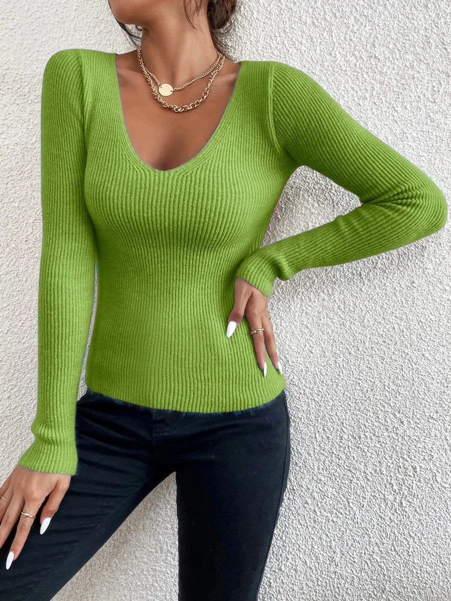 Langärmeliger Pullover für Damen