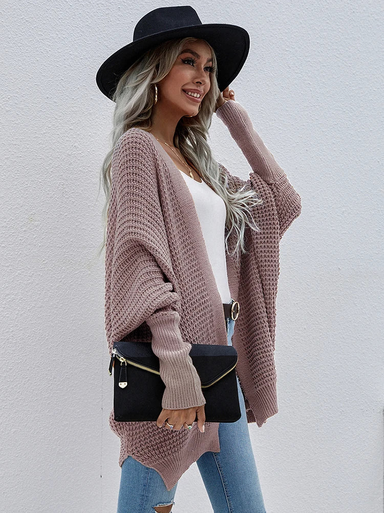 Dia | Oversize cardigan mit fledermausärmeln