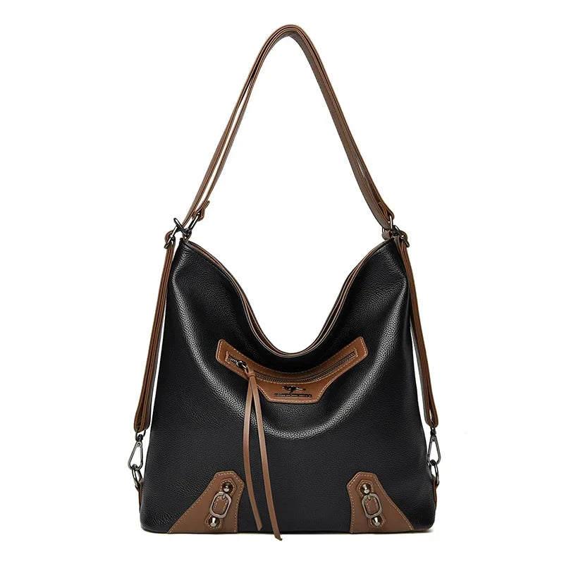 Charlene™ | Elegante Multi-Pocket-Tasche aus Leder