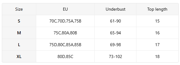 Schwarzer trägerloser BH - Ella