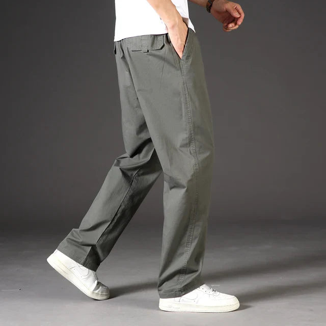 Jeffory - Khaki Casual Cargo Hose