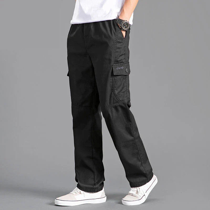 Jeffory - Khaki Casual Cargo Hose