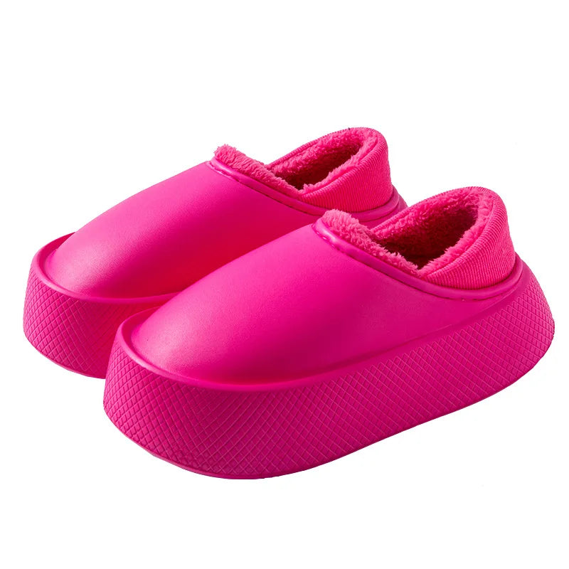 MOMWALK | Weiche, flauschige, dicke Clog-Schuhe