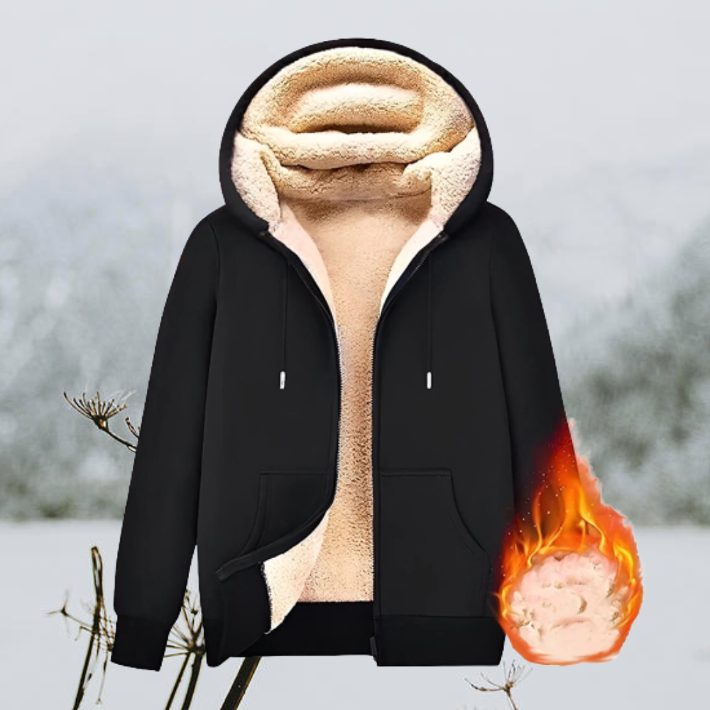 Stilvolle Kuschel-Winterjacke für Herren