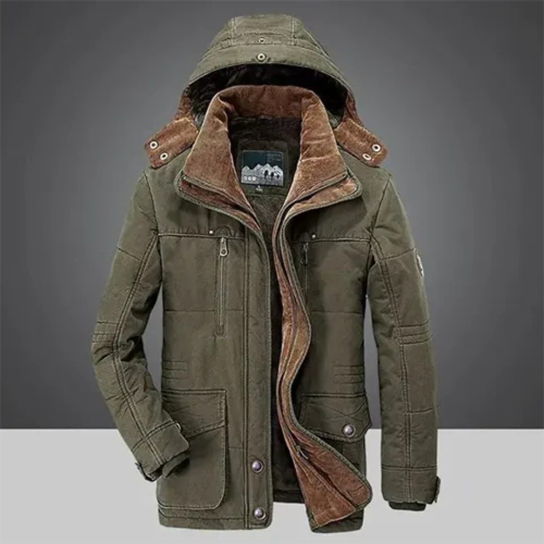 Valentin | Herren Winter Kapuze Jacke | Warme