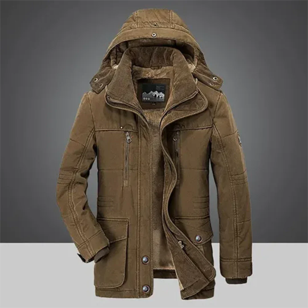 Valentin | Herren Winter Kapuze Jacke | Warme