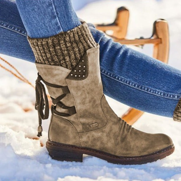 Wilhelmina | Halbhohe Stiefel für Damen