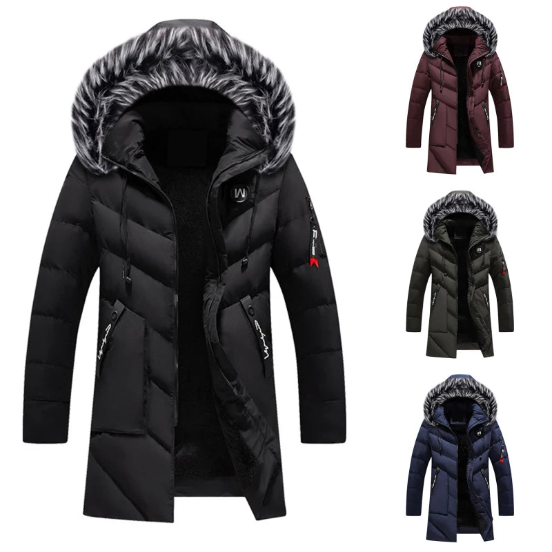 Gepolsterte Winterjacke für Herren