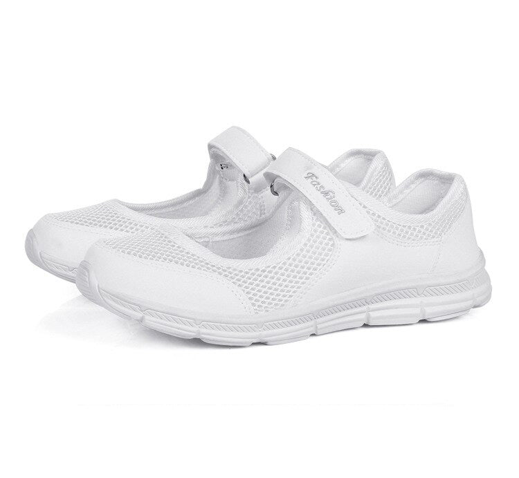 Atmende Eleganz: Damen Mesh Sneakers