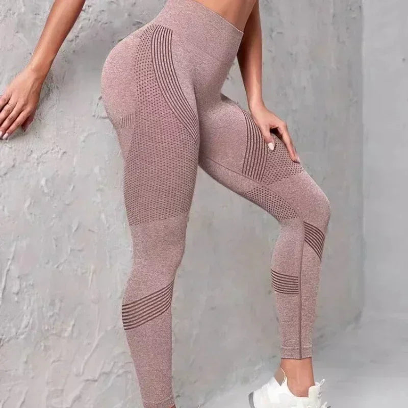 Joy - Dunkelgraue Nahtlose Yoga Leggings