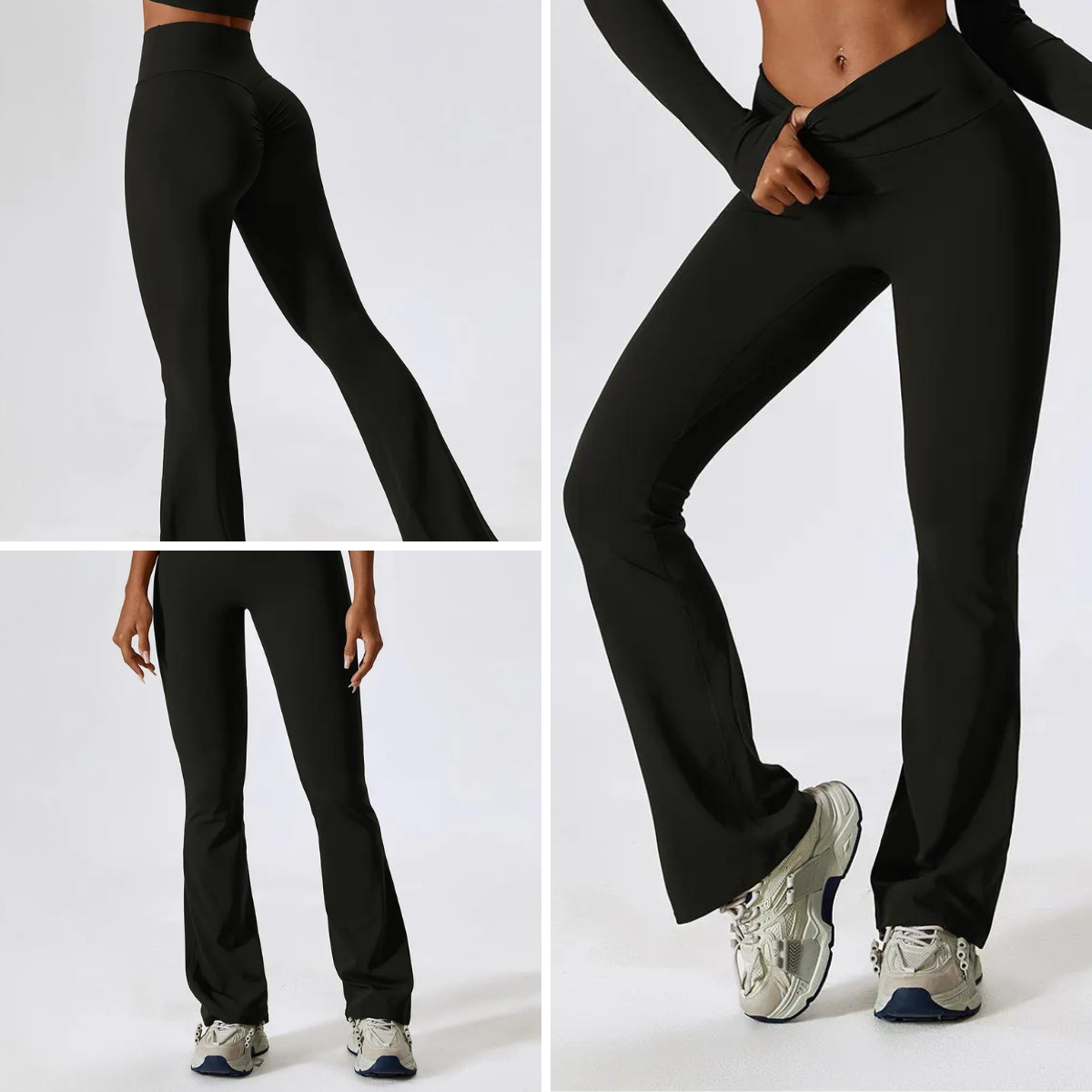 Tracy - Braune Sportleggings und Sport-BH