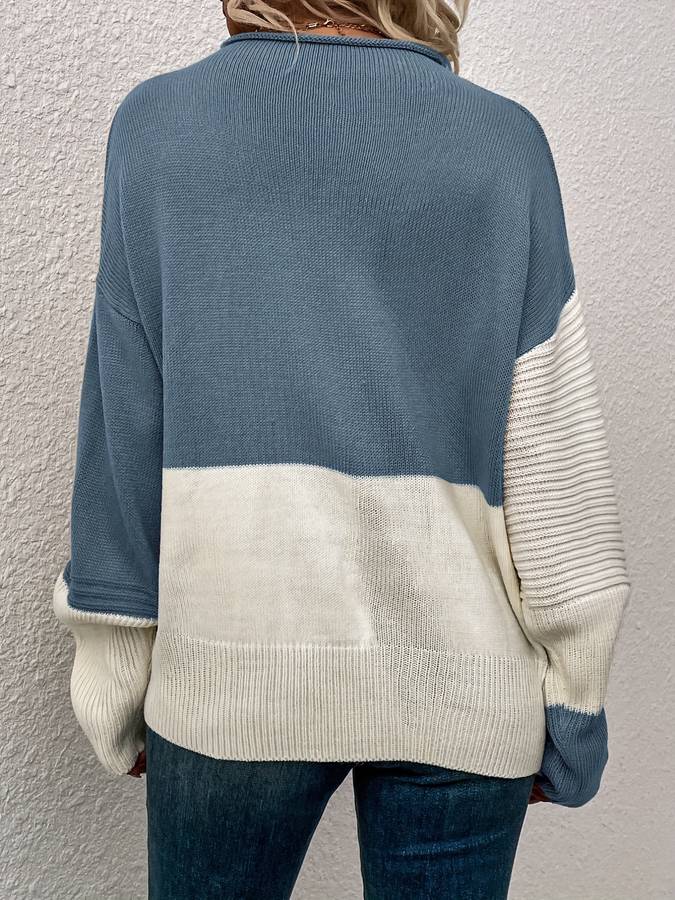 Zeitloser Langarm-Pullover mit Alltagskomfort Für Frauen