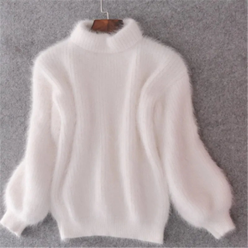 Warme Gestrickter Pullover für Frauen