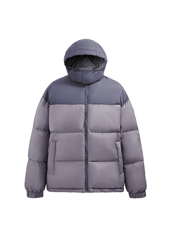 Isolierte Pufferjacke mit Kapuze