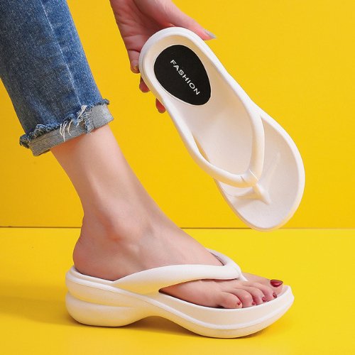 AIRFLIP | Wedges mit dicker Sohle Flip Flops für Frauen