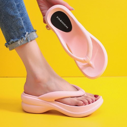 AIRFLIP | Wedges mit dicker Sohle Flip Flops für Frauen